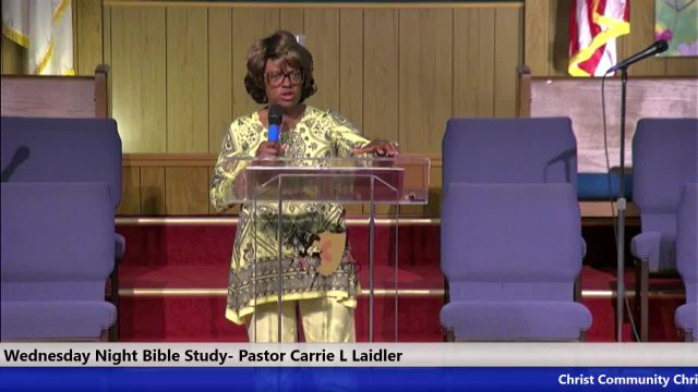 20240703 Wed, Do You Believe The Word Of The LORD? 1 Thessalonians 2:13, Pastor Carrie L. Laidler