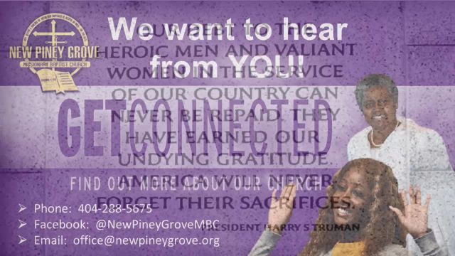 New Piney Grove Missionary Baptist Churcj May 26 2024