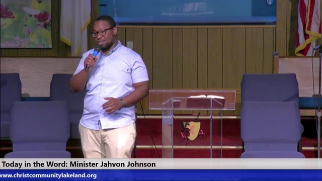20240721 Sun, The State of the Church, How Do We Continue To Grow?  Minister Jahvon Johnson